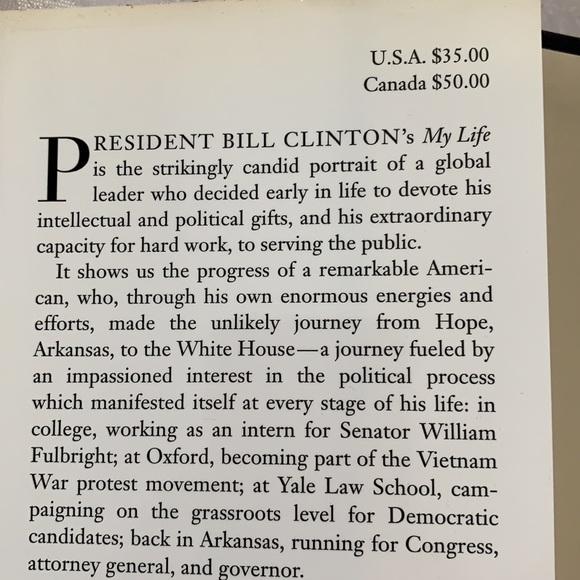 Bill Clinton, My Life, Hardcover Edition - Picture 4 of 7